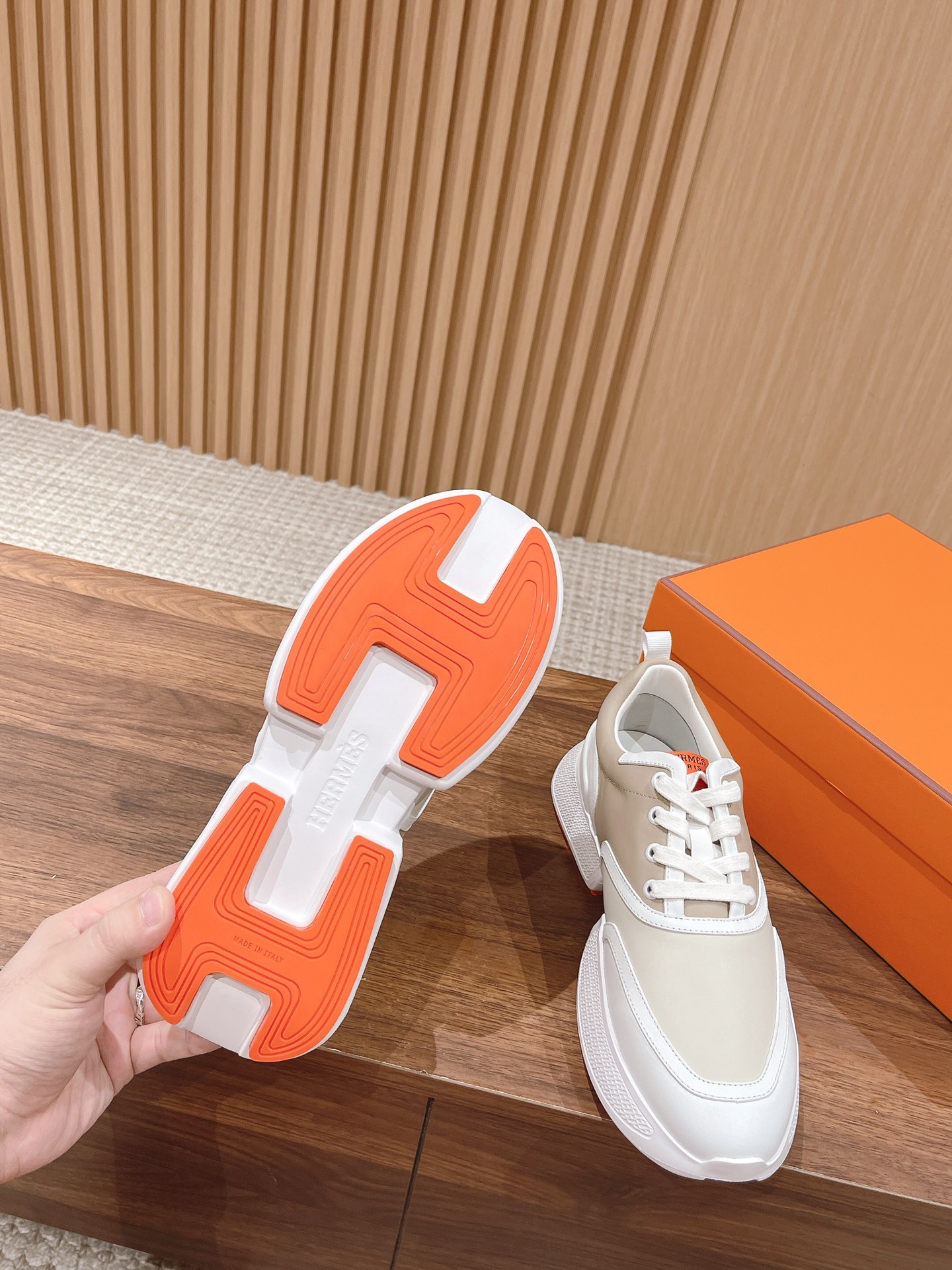 Hermes 爱马仕2023运动鞋新品GIGA运动鞋新品 增高5cm  