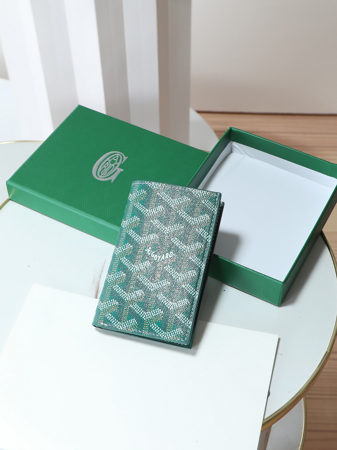  特级品质 原厂货 Goyard戈雅 Goyardine Canvas   Vauzelles Calfskin编号 020234多色可选 可作情侣款 送人自用都yyds 6个卡槽 二个夹层 外出旅游出行 小巧便携 外观好看材质 goyarine帆布和Vauzelles小牛皮尺寸 长8*高11